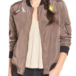 Elodie Patches Bomber Jacket